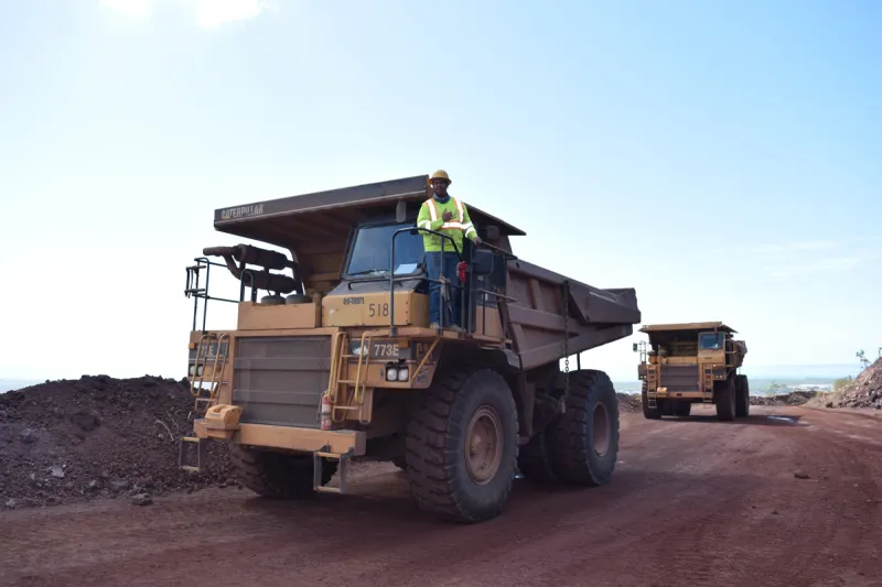 Grace Pacific employee at Makakilo Quarry